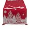 DII® 70" Santa's Sleigh Embroidered Table Runner